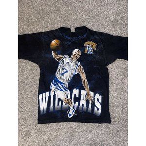 American Thunder Vintage Kentucky Wildcats T Shirt Black Mens Size Large